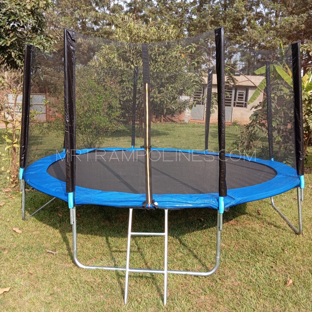 12ft trampoline delivery and installation in a gated estate along Kiambu Road Nairobi