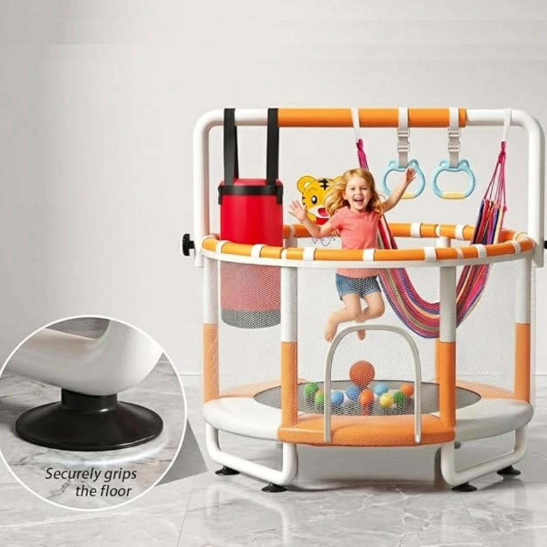 5ft Kids Trampoline Kenya – Side View