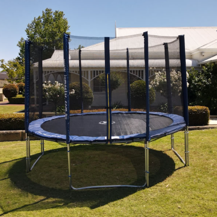 8ft Kids Trampoline Kenya – Side View